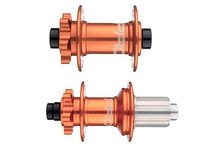Hope Pro4 Evo Boost 110x15 148x12 Hub set ORANGE