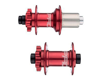 Hope Pro4 Evo Boost 110x15 148x12 Hub set RED
