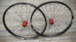 Panchowheels Vibe 29" RED custom boost handbuildt wheelset