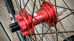 Panchowheels Vibe 29" RED custom boost handbuildt wheelset