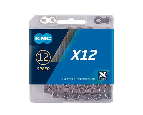 Kmc X12 Ti-N silver Kette 12-fach